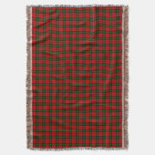 Kerr tartan rot kariert decke (Vorderseite Vertikal)