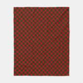 Kerr tartan rot kariert fleecedecke (Vorderseite)