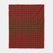 Kerr tartan rot kariert fleecedecke (Vorderseite)