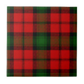 Kerr tartan rot kariert fliese (Vorderseite)
