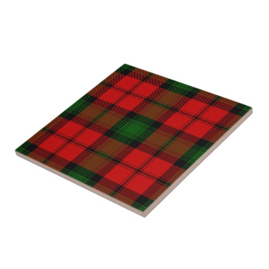 Kerr tartan rot kariert fliese (Seite)