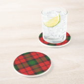 Kerr tartan rot kariert getränkeuntersetzer (Seite)