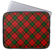 Kerr tartan rot kariert laptopschutzhülle (Vorderseite)