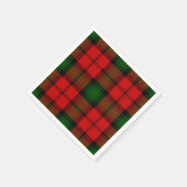 Kerr tartan rot kariert serviette (Ecke)