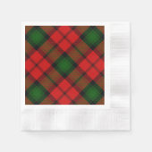 Kerr tartan rot kariert serviette (Vorderseite)