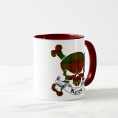 Kerr Tartan-Schädel Tasse (VorderseiteRechts)