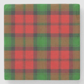 Kerr Tartan Steinuntersetzer (Vorderseite)