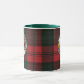 Kerr Tartan und Abzeichen Tasse (Zentrum)
