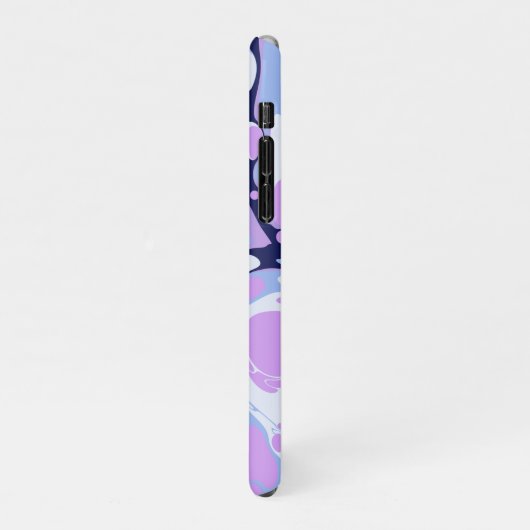 Kerra - flüssiger, moderner Entwurf iPhone Hülle (Linke Seite)