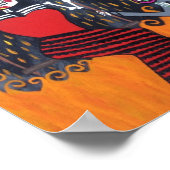 Kerri Ambrosino Art Poster Day of The Dead (Ecke)