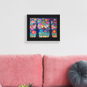 Kerri Ambrosino Mexikanischer Volkskunst Leinwanddruck (Insitu (Wohnzimmer))