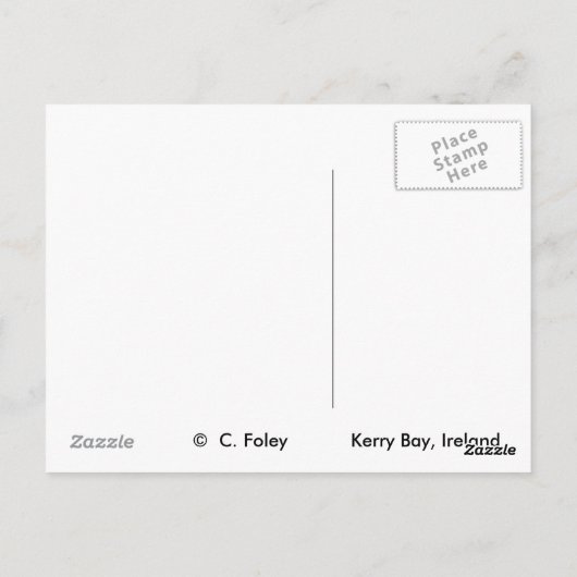 Kerry Bay, Ring of Kerry, Irland Postkarten (Rückseite)