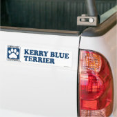 Kerry-Blau-Terrier-Blau Autoaufkleber (Auf Lkw)