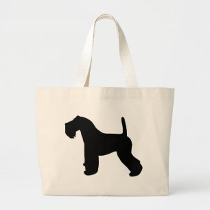 Kerry-Blau-Terrier-Gang Jumbo Stoffbeutel