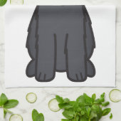 Kerry-Blau-Terrier-HundeCartoon Geschirrtuch (Gefaltet)