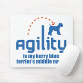 Kerry-Blau Terrier Mousepad (Mit Mouse)