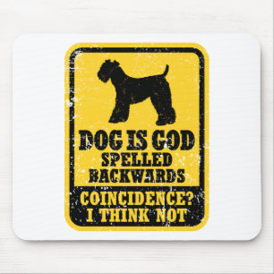 Kerry-Blau Terrier Mousepad