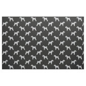 Kerry-Blau-Terrier-Silhouette-Muster Stoff (Fat Quarter (45,7 x 55,9 cm))