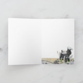 Kerry Blue Terrier Cards Karte (Innenseite)