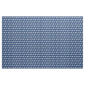 Kerry Blue Terrier Dog Silhouette Pet Navy Blue Stoff (Yard (91,4 cm))