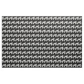 Kerry Blue Terrier Dog Silhouette Pet Stoff (Fat Quarter (45,7 x 55,9 cm))