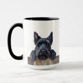 Kerry Blue Terrier Dog Tasse (Links)
