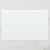 Kerry Blue Terrier Doppy Welpe Briefpapier (Rückseite)