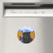 Kerry Blue Terrier Koch Magnet (In Situ (Geschirrspüler))