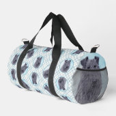 Kerry Blue Terrier Malerei Niedliche Original Dog  Duffle Bag (Rechte Ecke)