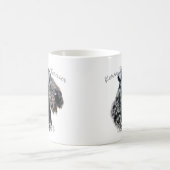Kerry Blue Terrier Mama 2 Kaffeetasse (Mittel)
