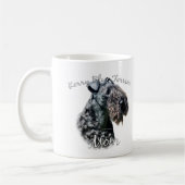 Kerry Blue Terrier Mama 2 Kaffeetasse (Links)