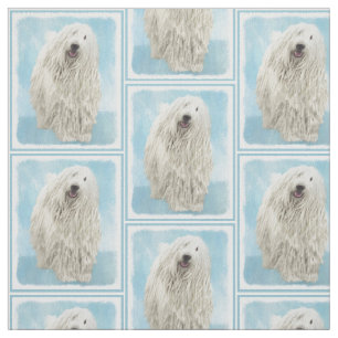 Kerry Blue Terrier Painting - Niedliches Original Stoff