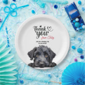 Kerry Blue Terrier Pappteller (Party)