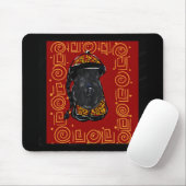 Kerry Blue Terrier Year of the Dog Mousepad (Mit Mouse)