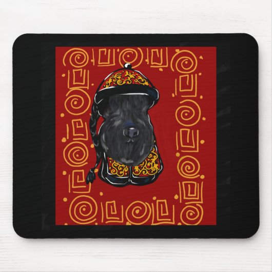 Kerry Blue Terrier Year of the Dog Mousepad (Vorne)
