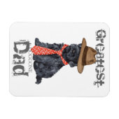 Kerry Blue Vater Magnet (Horizontal)