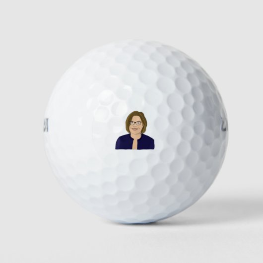 Kerry Chant Golfball (Vorderseite)