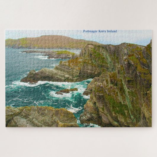 Kerry Cliffs Portmagee Kerry Irland. Jigsaw Puzzl Puzzle (Horizontal)