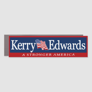 Kerry Edwards '04 John Kerry 2004 Bumper Auto Magnet