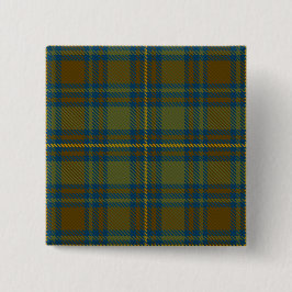 Kerry Landkreis Irish Tartan Button