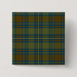 Kerry Landkreis Irish Tartan Button