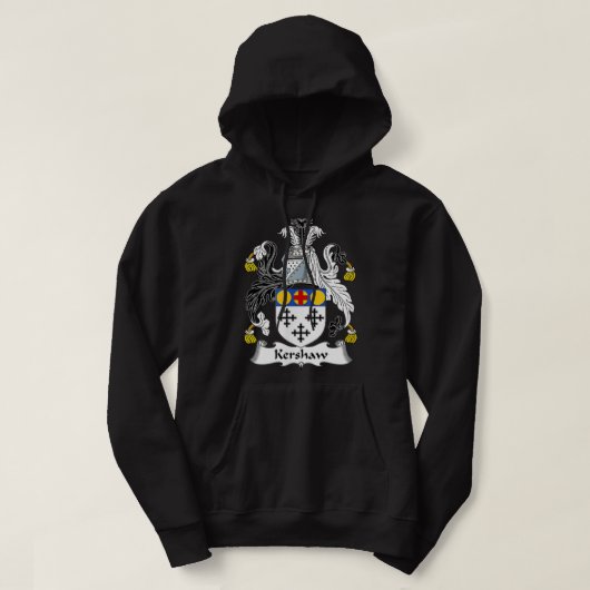 Kershaw-Familienwappen Hoodie (Design vorne)