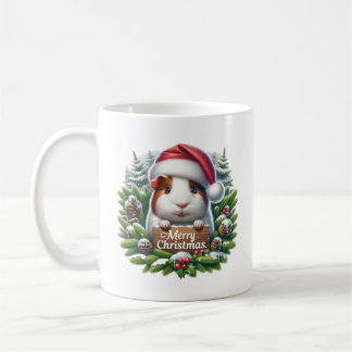 Kerst Cavia Kaffeetasse