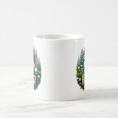 Kerst Emoe Kaffeetasse (Mittel)