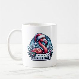 Kerst Flamingo Kaffeetasse
