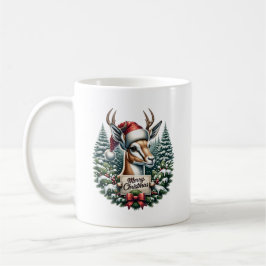Kerst Gazelle Kaffeetasse