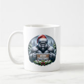 Kerst Gorilla Kaffeetasse (Links)