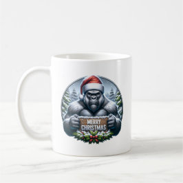 Kerst Gorilla Kaffeetasse
