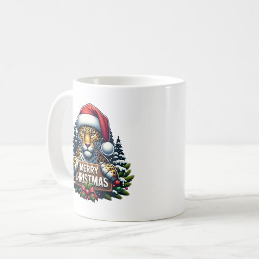 Kerst Jaguar Kaffeetasse (Vorderseite Links)