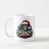 Kerst Jaguar Kaffeetasse (Links)